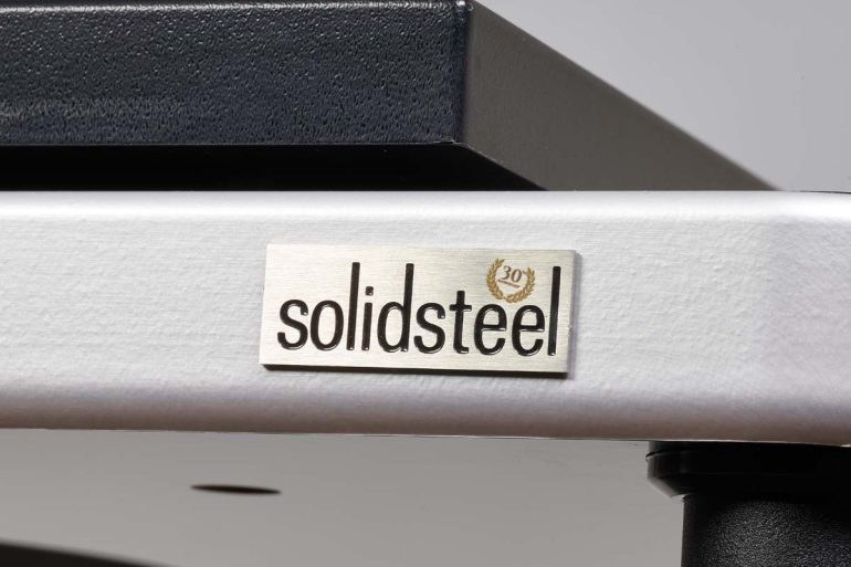 Solidsteel 30th Anniversary Rack Silver Black